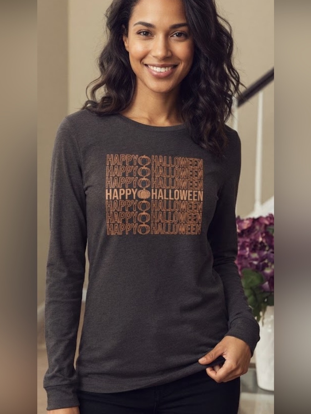 WAY To Celebrate Women's Long Sleeve Hallowein excellent condition size M (8-10)